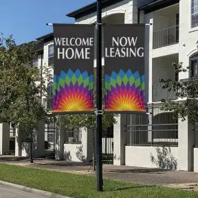 Pole Banners - Flower Burst 