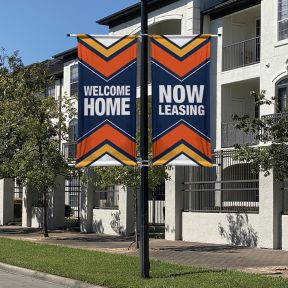 Pole Banners - Chevron