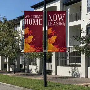 Pole Banners - Seasonal Party