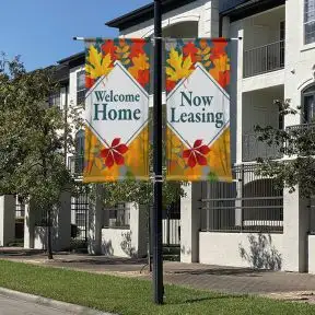 Pole Banners - Modern Fall 