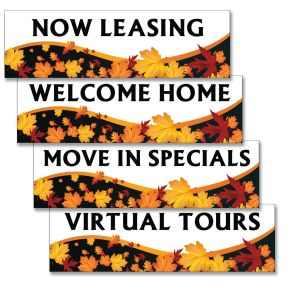 Fall Banners - Autumn Magic