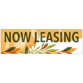 Fall Banners - Stylish Leaves 