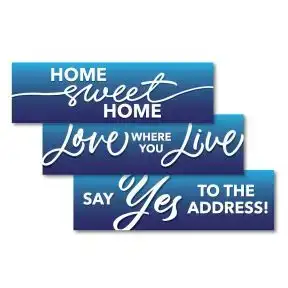 Message Banners - Blue