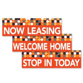 Fall Banners - Fall Color Dots