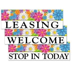 Spring Banners - Happy Blooms 