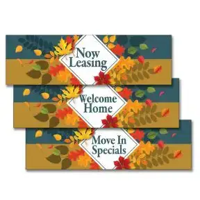 Fall Banners - Modern Fall 