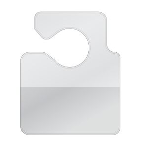 Clear Rearview Mirror Hanger for Parking Permits