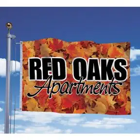 Full Color Horizontal Custom Flag - 6' x 4'