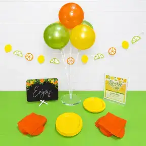 Citrus Party Decor Kit for Resident Events 