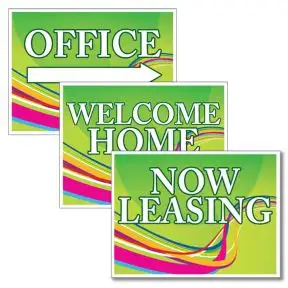 Bandit Signs - Green Swirl