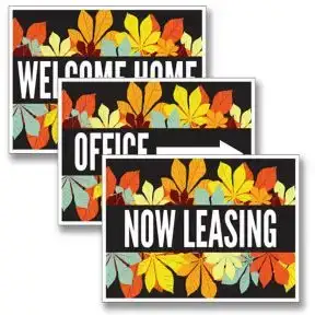 Bandit Signs - Harvest Leaves