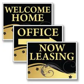 Bandit Signs - Elegant Swirl - Black
