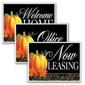 Bandit Signs - Fancy Pumpkin