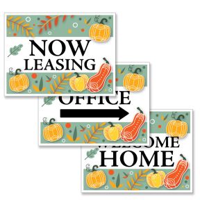 Bandit Signs - Fall Garden