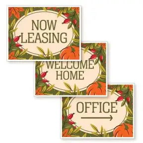 Bandit Signs - Season Harvest