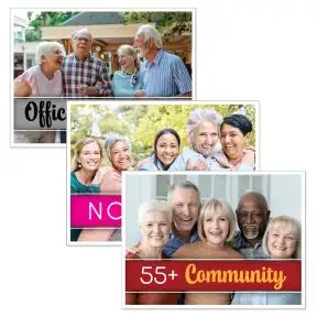 Senior Community Bandit Signs - Lifestyle