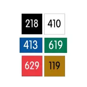 Custom Apartment Number - Classic Engraved Acrylic 