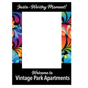 Custom Selfie Frame - Pick Your Design