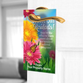 Referral Door Hangers - Spring Day 