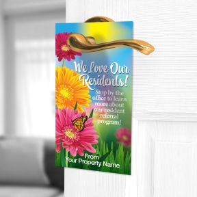 Referral Door Hangers - Spring Day 