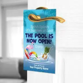 Seasonal Door Hanger -  Splish Splash