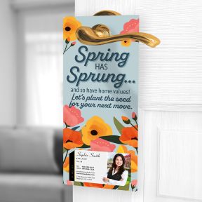 Door Hanger - Spring Pastel Posey