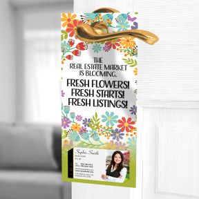 Door Hanger - Fresh Market Blooms