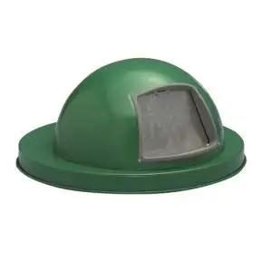 Steel Dome Trash Can Lids - 48 Gallon