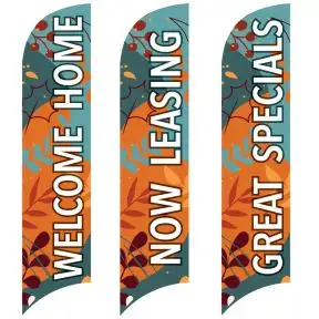 Wave Flags - Fall Motif