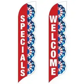 3D Wave Flags - Patriotic Fan