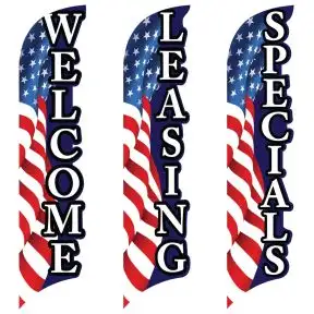 3D Wave Flags - Star Spangled