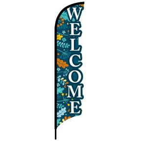 3D Wave Flag Kits - Happy Autumn
