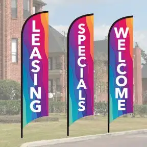 Wave Flag Kits - Multicolor Waves