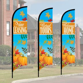 Wave Flag Kits - Happy Harvest