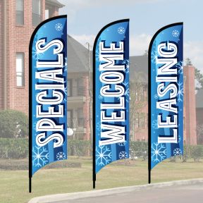 Wave Flag Kits - Winter Wonder