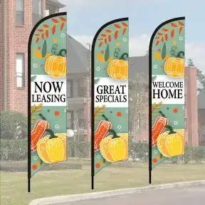 Wave Flag Kits - Fall Garden