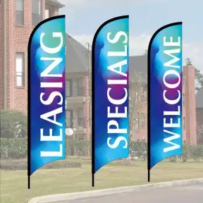 Wave Flag Kits - Watercolor