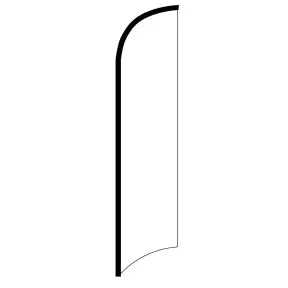 Wave Flag Kit - Custom -Single Color