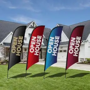 Real Estate Feather Flags - Open House 