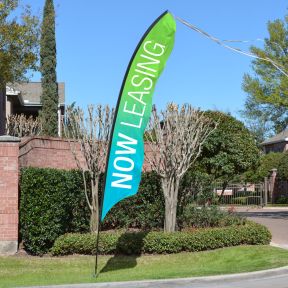 Windfeather Flags - Ocean and Lime Gradient - Flag Only