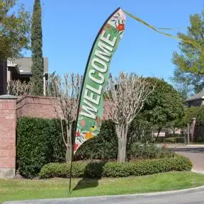 Windfeather Flags - Floral Waves - Flag Only