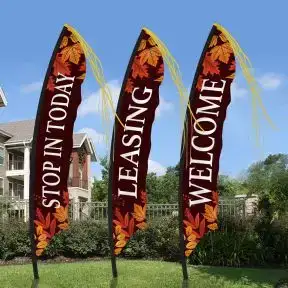 Windfeather Flag Kits - Fall Leaves