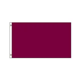 Horizontal Flag -  Burgundy