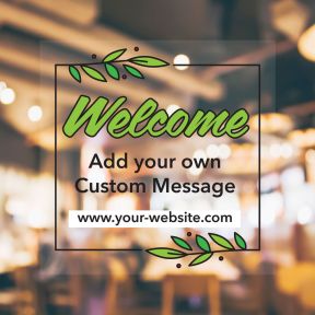 Full Custom Glass Decals 