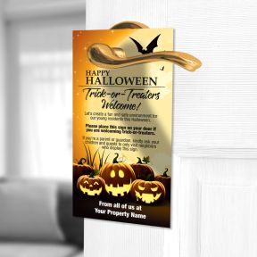 Seasonal Door Hangers - Spooky Halloween