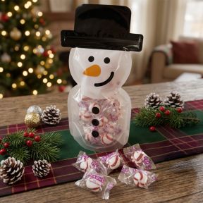 Snowman Candy Pouch Holiday Resident Gift
