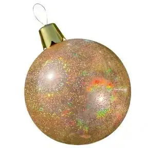 17" Inflatable Ornaments - Glitter Collection