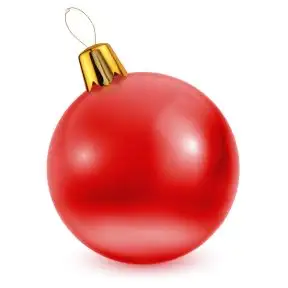 17" Inflatable Holiday Ornaments