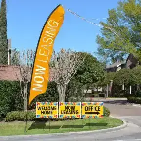 Windfeather Flag and Bandit Signs Marketing Kits
