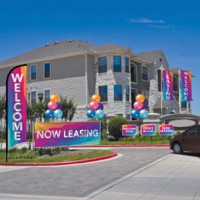 Banner and Flag Deluxe Trio Curb Appeal 